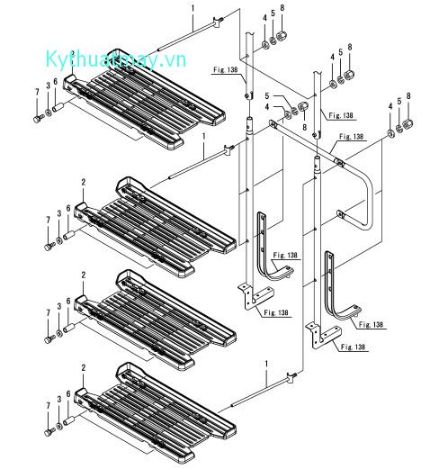 Khay cây giống - Phụ tùng thay thế